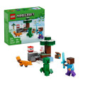 LEGO Конструктор LEGO Minecraft Пригоди Стіва в тайзі (21583)