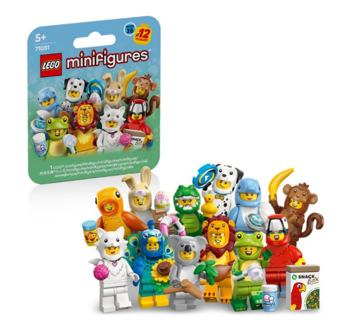 LEGO Конструктор LEGO Minifigures Тварини. Серія 28 (71051)