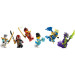 LEGO Конструктор LEGO Ninjago Автомобільна битва ніндзя біля будинку на дереві (71857)