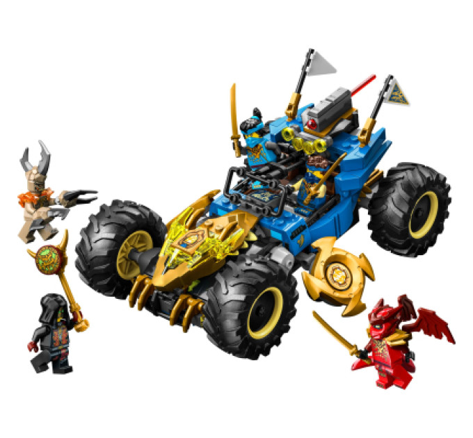 LEGO Конструктор LEGO Ninjago Автомобіль-трансформер Джея (71856)