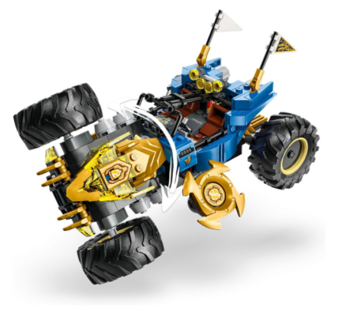 LEGO Конструктор LEGO Ninjago Автомобіль-трансформер Джея (71856)