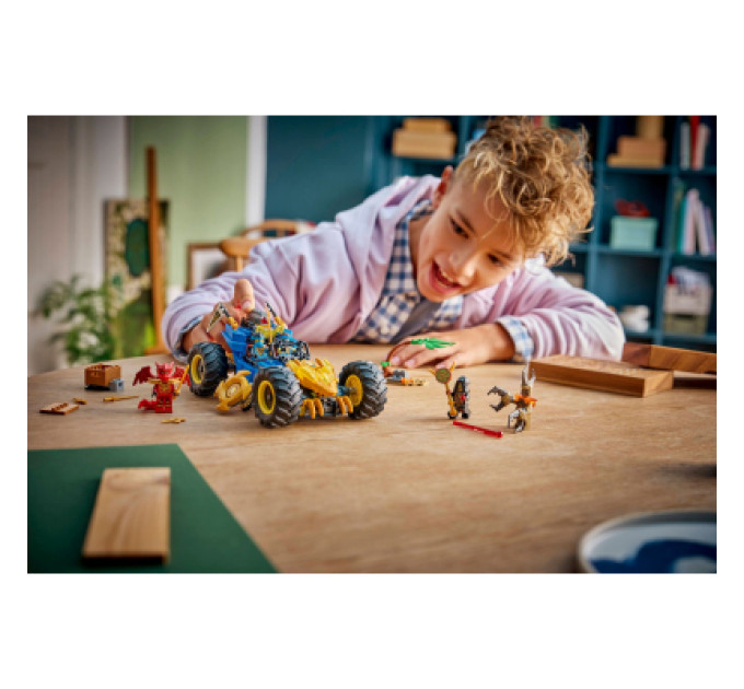 LEGO Конструктор LEGO Ninjago Автомобіль-трансформер Джея (71856)