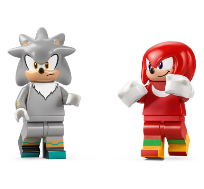 LEGO Конструктор LEGO Sonic Автомобіль Сільвера vs. монстр вантажівки Наклза (77118)