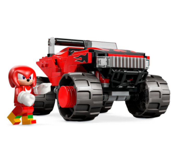 LEGO Конструктор LEGO Sonic Автомобіль Сільвера vs. монстр вантажівки Наклза (77118)