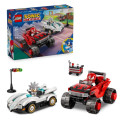 LEGO Конструктор LEGO Sonic Автомобіль Сільвера vs. монстр вантажівки Наклза (77118)
