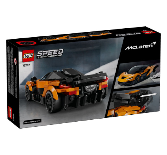 LEGO Конструктор LEGO Speed Champions McLaren W1 (77257)