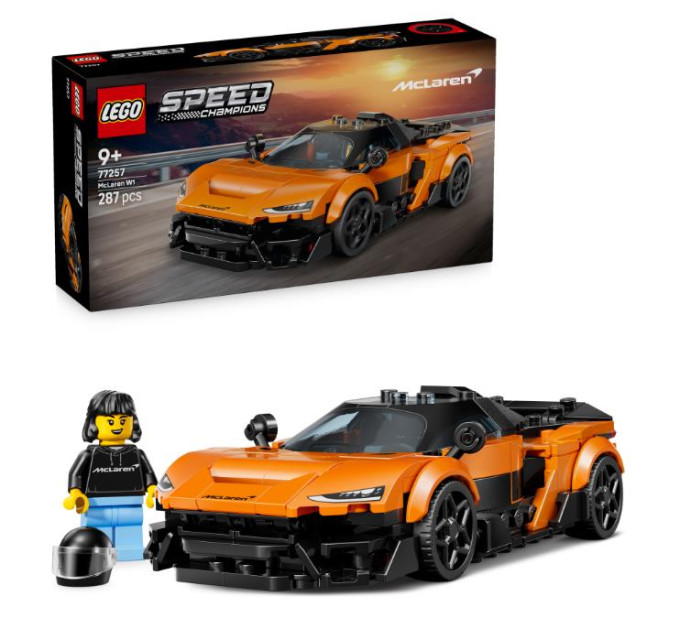 LEGO Конструктор LEGO Speed Champions McLaren W1 (77257)