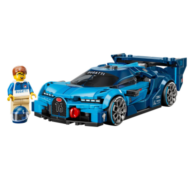 LEGO Конструктор LEGO Speed Champions Спортивний автомобіль Bugatti Vision GT Hyper (77253)