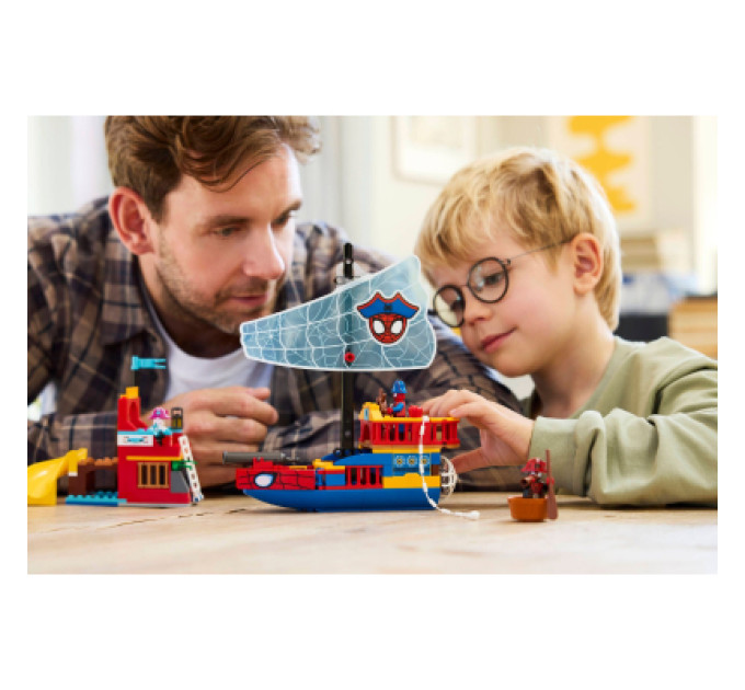 LEGO Конструктор LEGO Spidey Піратський корабель команди Павука (11208-)