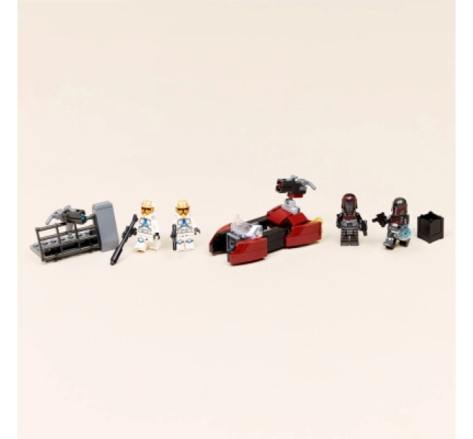 LEGO Конструктор LEGO Star Wars Бойовий комплект «Облога Мандалора» (75449)