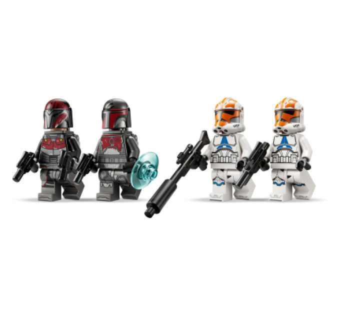 LEGO Конструктор LEGO Star Wars Бойовий комплект «Облога Мандалора» (75449)