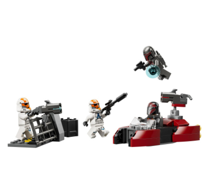 LEGO Конструктор LEGO Star Wars Бойовий комплект «Облога Мандалора» (75449)