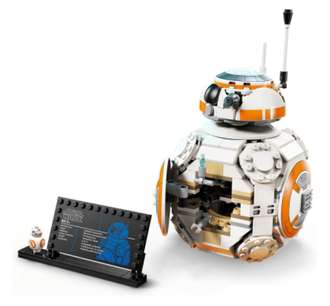LEGO Конструктор LEGO Star Wars Дроїд-астромеханік BB-8 (75452)