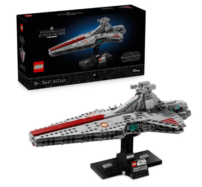LEGO Конструктор LEGO Star Wars Зоряний крейсер класу «Венатор» (75441-)