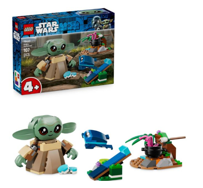 LEGO Конструктор LEGO Star Wars Сімейний будинок Ґроґу (75443)