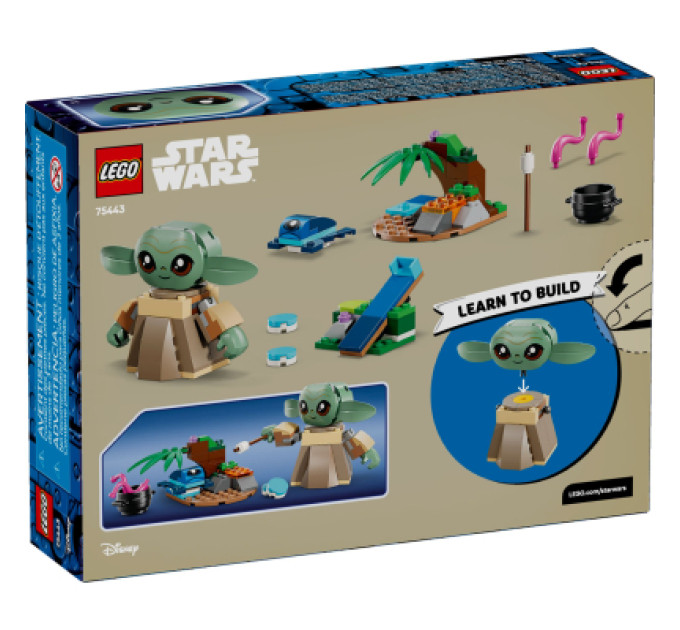 LEGO Конструктор LEGO Star Wars Сімейний будинок Ґроґу (75443)