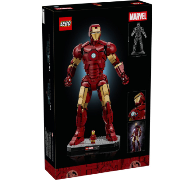 LEGO Конструктор LEGO Super Heroes Залізна Людина в броні Mark 3. Колекційний набір (76344)