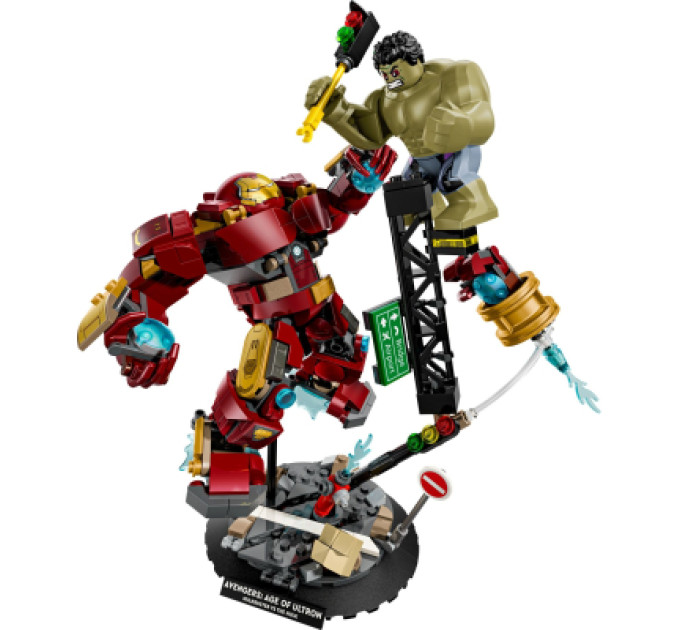 LEGO Конструктор LEGO Super Heroes Легендарна битва: Халкбастер vs. Халк (76343)