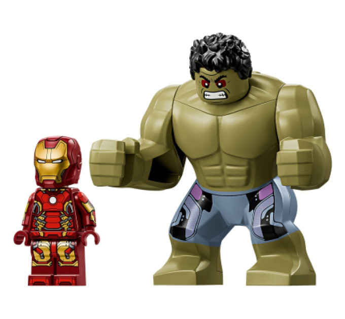 LEGO Конструктор LEGO Super Heroes Легендарна битва: Халкбастер vs. Халк (76343)