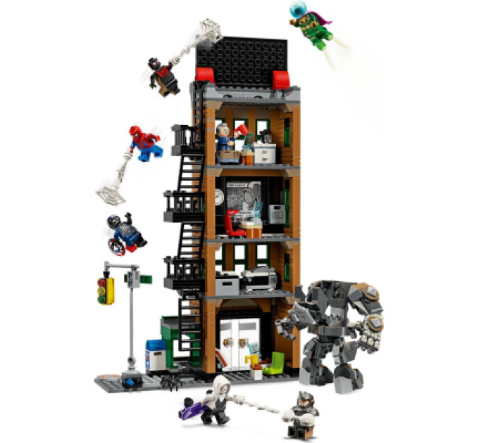 LEGO Конструктор LEGO Super Heroes Людина-павук проти Містеріо: Дейлі Б'юґл (76342)