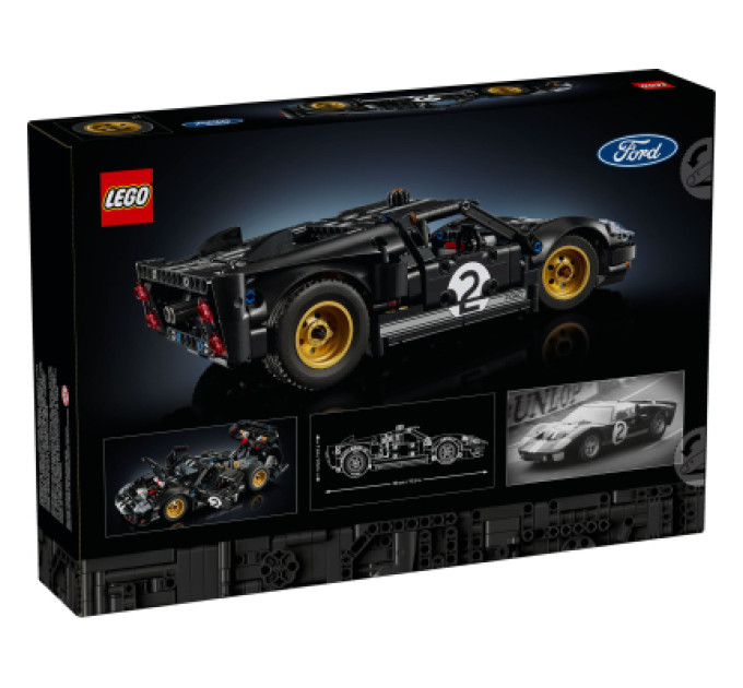 LEGO Конструктор LEGO Technic Автомобіль для перегонів Ford GT40 MKII 1966 року (42223)