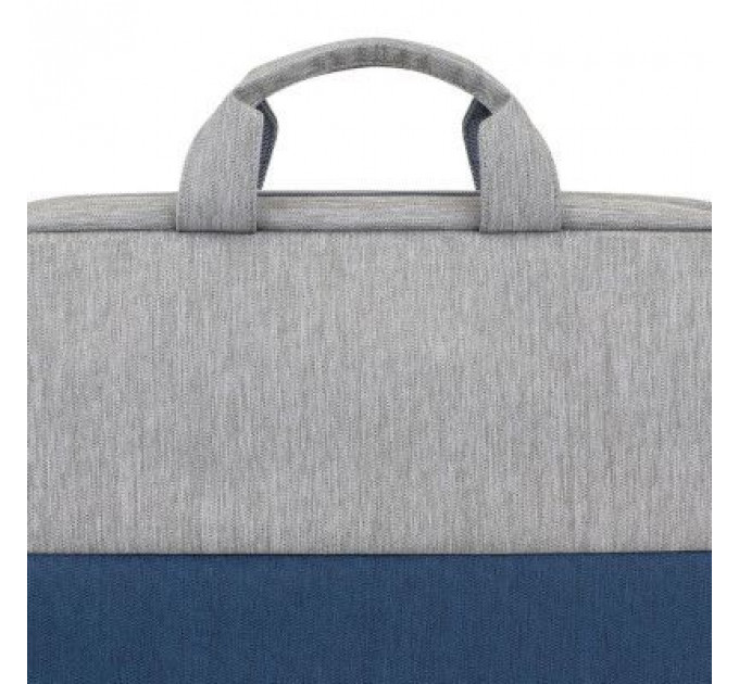 Сумка для ноутбука RivaCase 15.6" 7532 Prater, grey/dark blue anti-theft (7532Grey/DarkBlue)