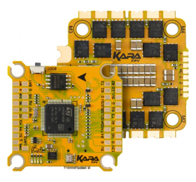 Політний стек KaraFPV Golden F405 + 55A ESC 3-8S (Golden F405 + 55A ESC 8S)