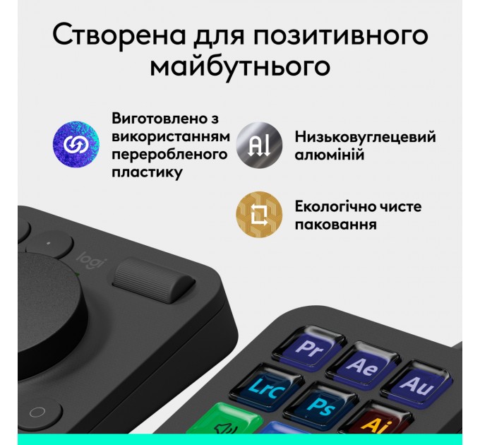 Консоль Logitech MX Creative Console Graphite (920-012931)