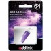 AddLink USB флеш накопичувач AddLink 64GB U10 Violet USB 2.0 (ad64GBU10V2)