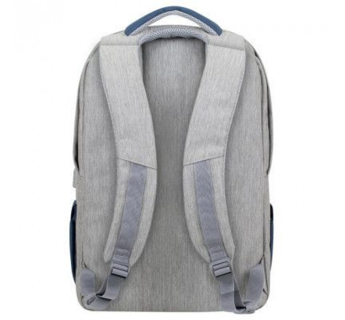Рюкзак для ноутбука RivaCase 17.3" 7567 Prater, Grey / Dark Blue (7567Grey/DarkBlue)