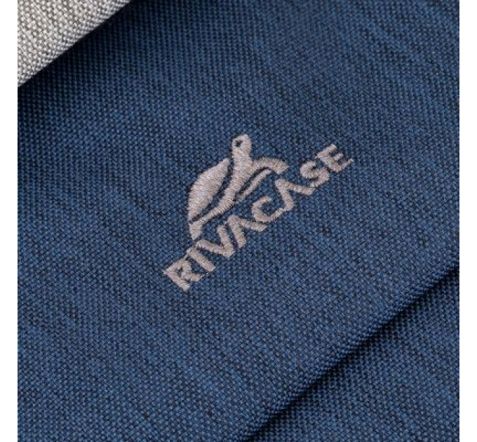 Рюкзак для ноутбука RivaCase 17.3" 7567 Prater, Grey / Dark Blue (7567Grey/DarkBlue)