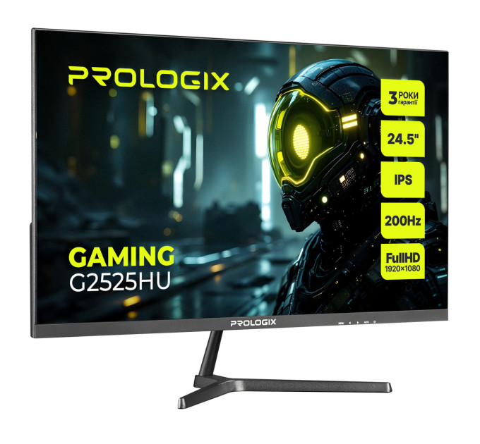 Prologix Монітор Prologix Gaming 24.5" G2525HU IPS Black 200Hz