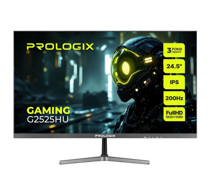 Prologix Монітор Prologix Gaming 24.5" G2525HU IPS Black 200Hz