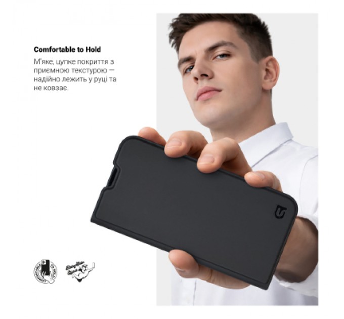Чохол до мобільного телефона Armorstandart OneFold Case Motorola G06 4G Black (ARM89033)