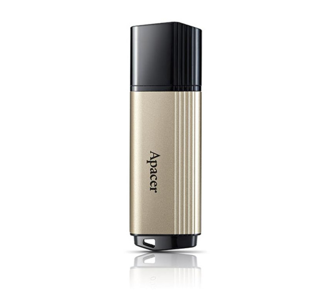 Apacer Флеш-накопичувач USB3.2 128GB Apacer AH353 Champagne Gold (AP128GAH353C-1)