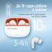 ColorWay Bluetooth-гарнітура СolorWay Slim TWS-5 Earbuds White (CW-TWS5WT)