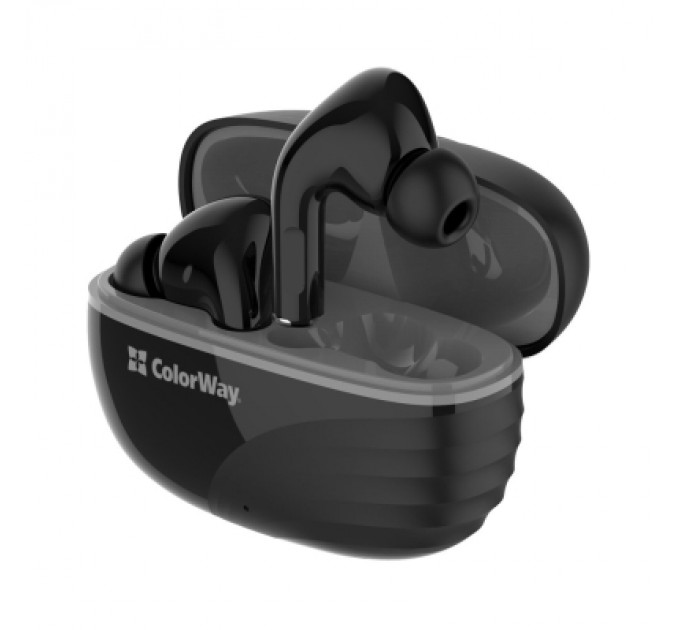 Навушники ColorWay Slim TWS-5 Earbuds Black (CW-TWS5BK)