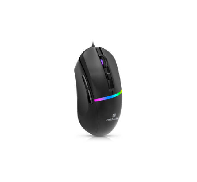 REAL-EL Мишка REAL-EL RM-530 USB Black (EL123200053)