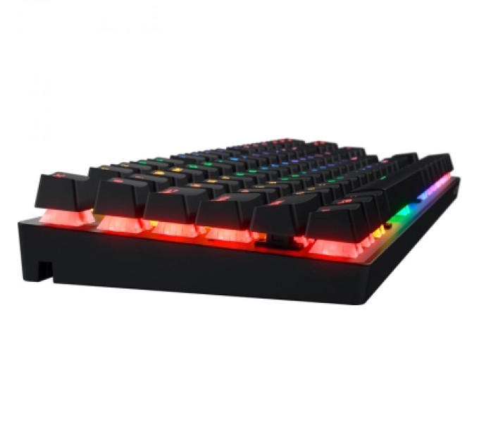 Клавіатура Hator Icefall Mecha TKL Rainbow Wireless/USB Black (HTK287UA)