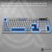 Ajazz Клавіатура бездротова Ajazz AF98 Plus Glacier Blue (AF98-PLUS-GB)