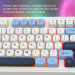 Ajazz Клавіатура Ajazz AF98 Black USB-C Glacier Blue (AF98-GB)