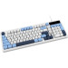 Ajazz Клавіатура Ajazz AF98 Black USB-C Glacier Blue (AF98-GB)