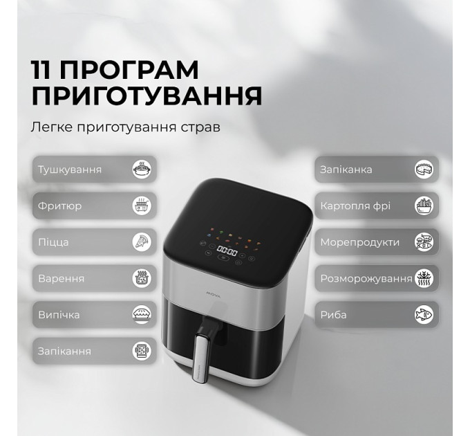 MOVA Мультипіч Mova AeroChef FD10s Pro White (VFF12A-WH-S)