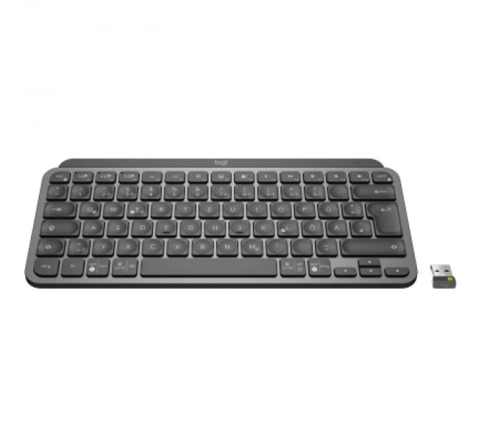 Клавіатура Logitech MX Keys Mini For Business Wireless Illuminated UA Graphite (920-010608)