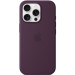Apple Чохол-накладка Apple Silicone Case with MagSafe для Apple iPhone 16 Pro Plum (MYYM3)