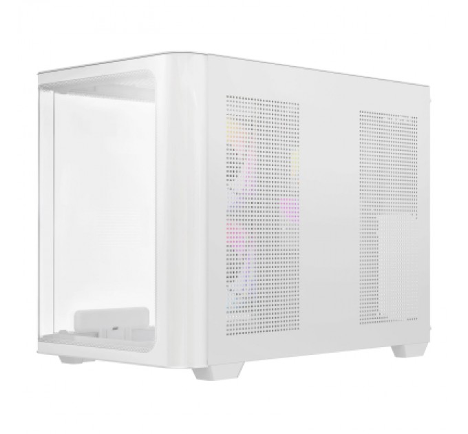 Корпус для ПК OCYPUS IOTA C50 WH CURVE ARGB DIGITAL (IOTA-C50-WHD300CD-GL)