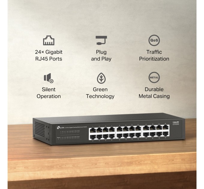 Комутатор TP-Link LS1024G
