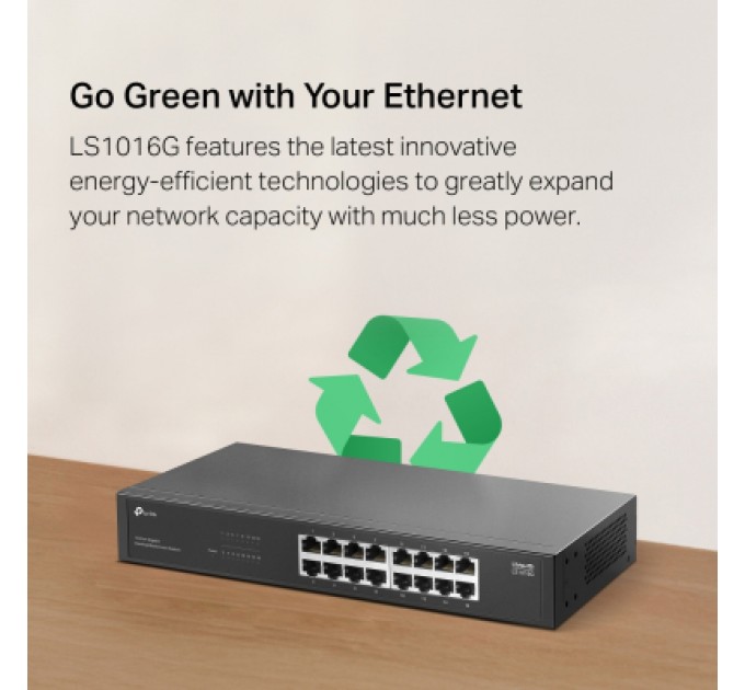 Комутатор мережевий TP-Link LS1016G