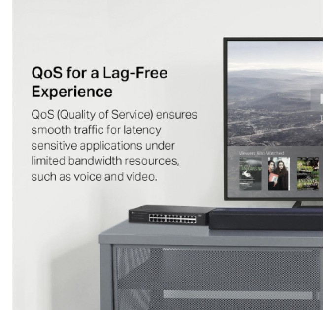 Комутатор мережевий TP-Link LS1024G