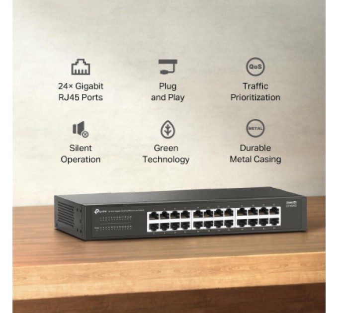 Комутатор мережевий TP-Link LS1024G